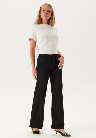 Onlmadison Blush High Waist Wide Denim Jeans