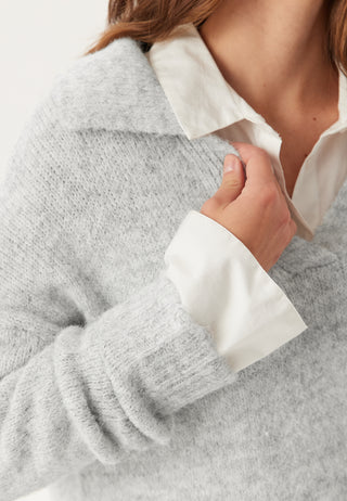 Onlmaggie Life Ls Split Neck