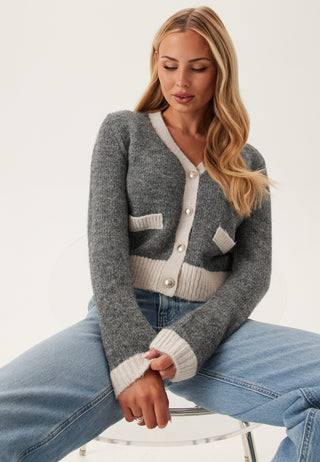 Onlmaggie Life Long Sleeve V-neck Cardigan