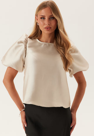 Onlmanny 2/4 Heavy Satin Topp