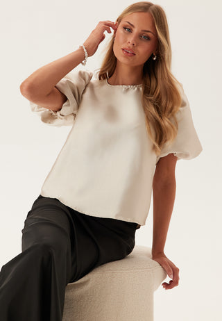 Onlmanny 2/4 Heavy Satin Top