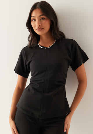 Onlmarie Life S/S RUCHING TOP