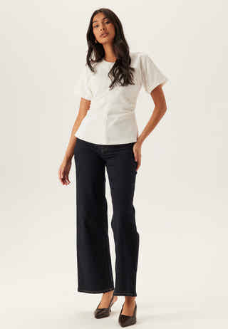 Onlmarie Life S/S RUCHING TOP