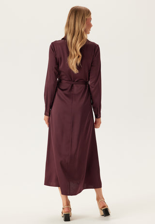Onlmika Vis Satin L/S LONG DRE
