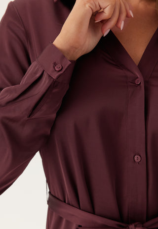 Onlmika Vis Satin L/S LONG DRE