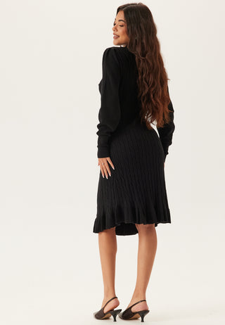 Onlnadia Ls Cable Dress Cs Knt