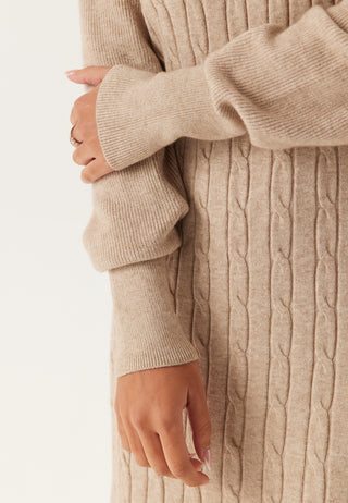 Onlnadia Ls Cable Dress Cs Knt