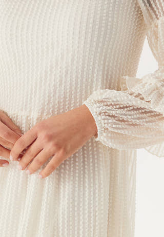 Onlnaja L/S Baloon Dress