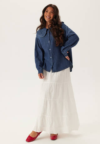 Onlnala L/S COLLAR DNM COLLAR