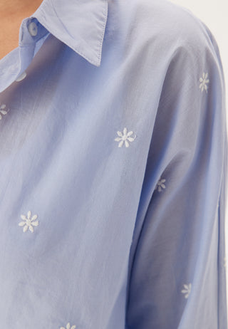 Onlnew Lina Grace Langermet Brodert Skjorte