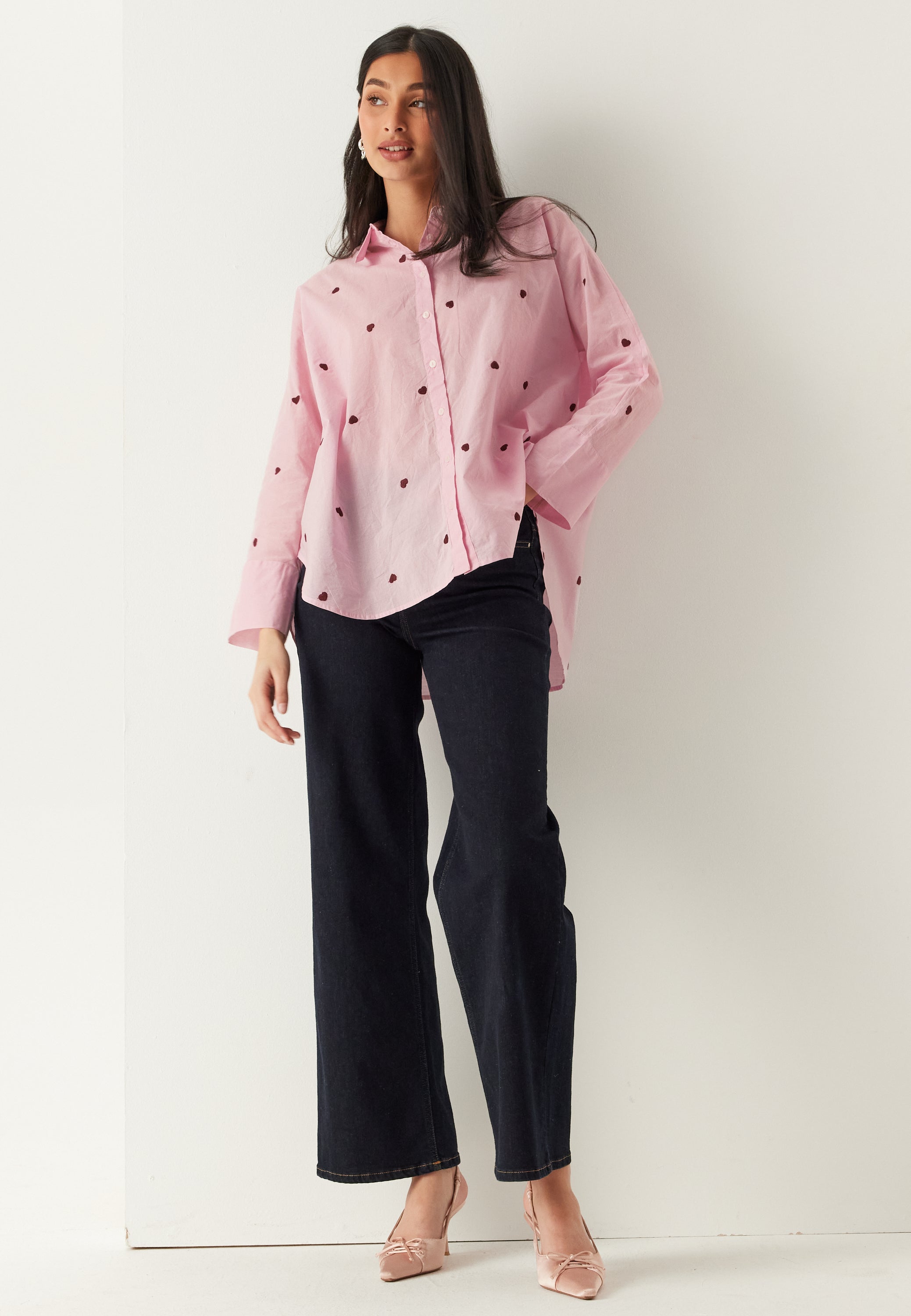 ONLY ONLNEW LINA GRACE NOOS - Overhemdblouse - night sky/donkerblauw