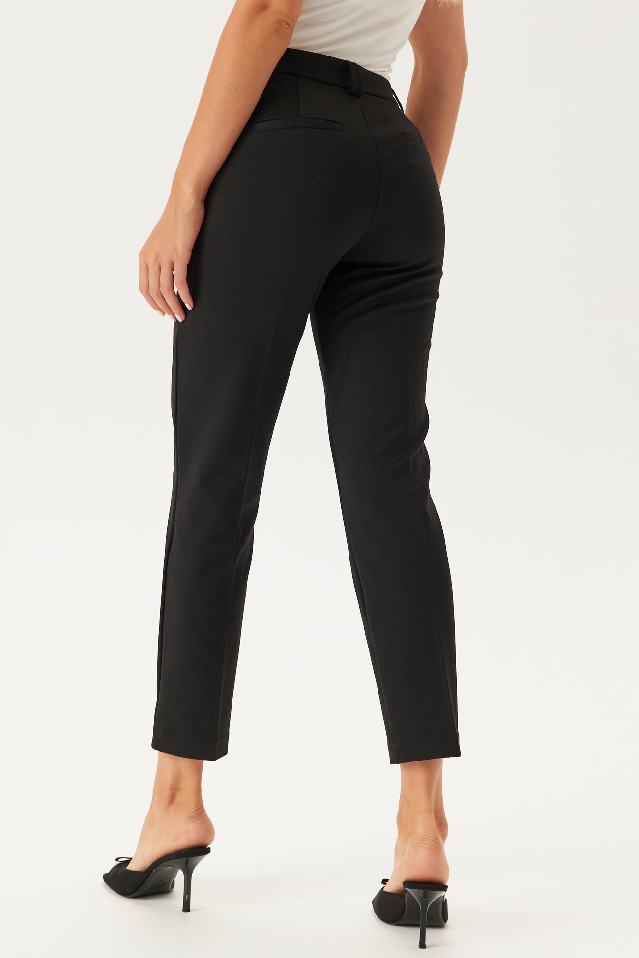Only - ONLY - Onlpeach Mw Cigarette Ank Pant Black