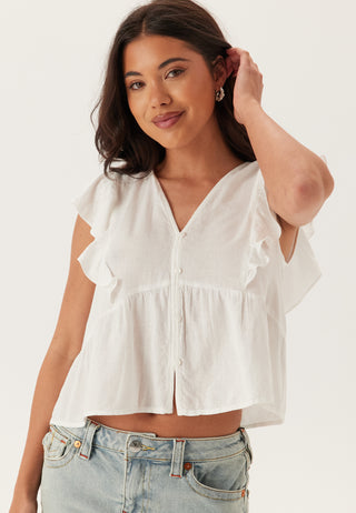Onlrian Flounce Short Sleeve Top