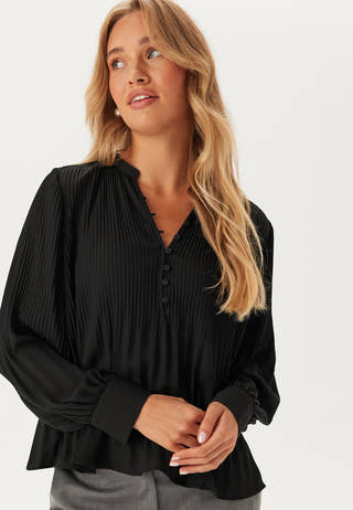 Onlronja Life L/S V-Neck Plisse