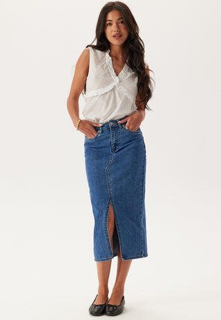 Onlsiri Front Slit Dnm Skjørt
