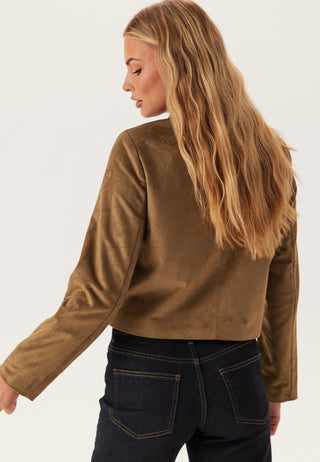 Onltulip Life Faux Suede Jakke