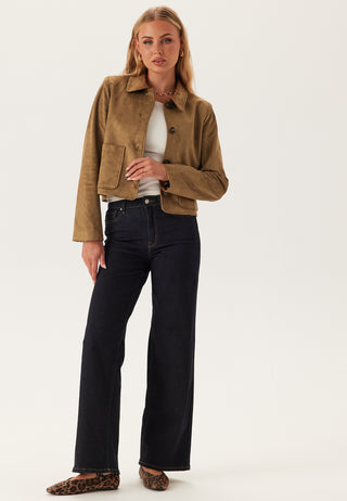 Onltulip Life Faux Suede Jakke