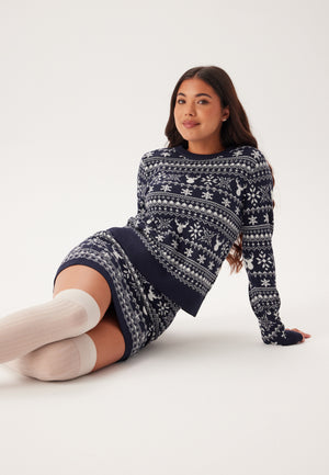 Onlxmas Winter Ls O-neck