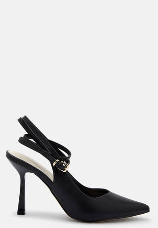 Paris PU Strap Pump