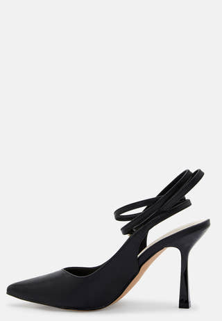 Paris PU Strap Pump