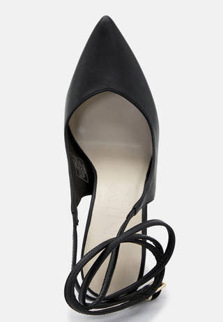Paris PU Strap Pump