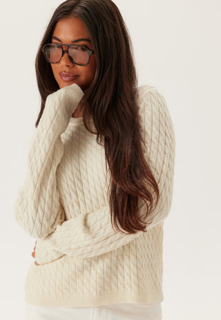 Pcfia Ls Cable Knit