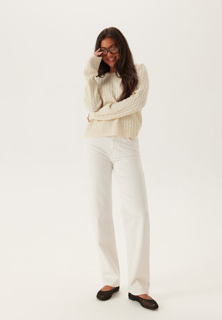 Pcfia Ls Cable Knit
