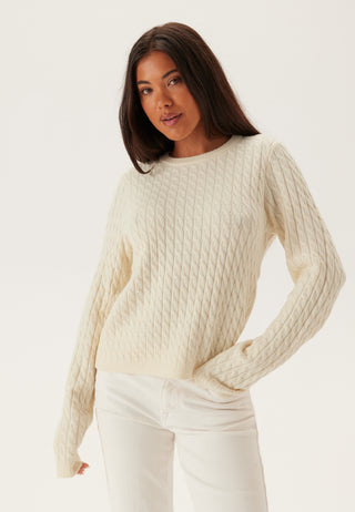 Pcfia Ls Cable Knit