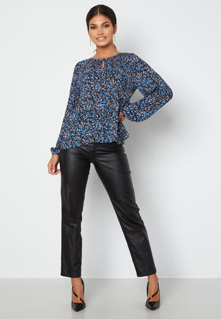 Tanny L/S Mini Plisse Top