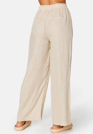 Onltokyo  Linen Blend Pant