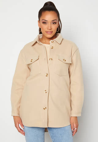 Valentina L/S Check Shacket