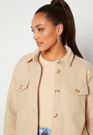 Valentina L/S Check Shacket