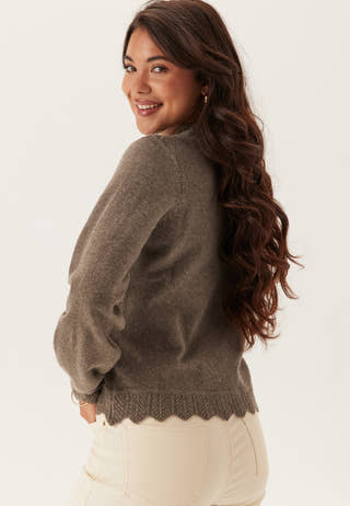 Vinikolina O-neck L/S KNIT TOP