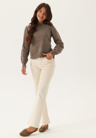 Vinikolina O-neck L/S KNIT TOP