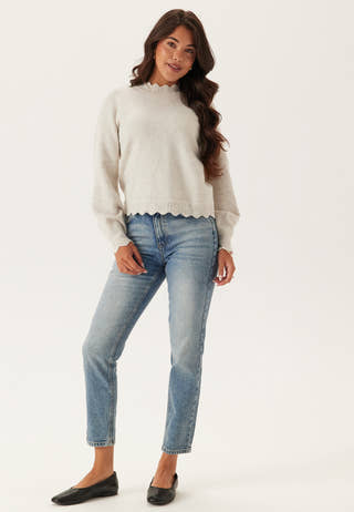 Vinikolina O-neck L/S KNIT TOP