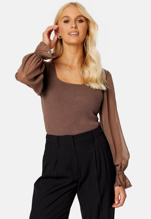 Violetta L/S Square Pullover