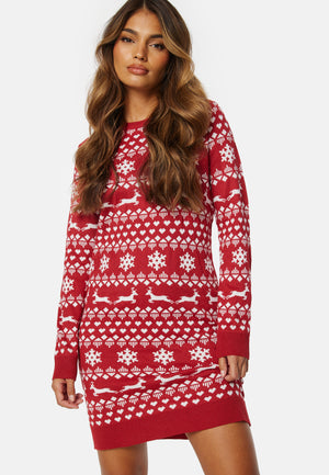 Xmas Snowflake LS Dress