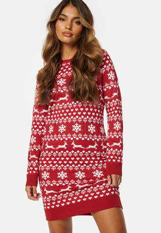 Xmas Snowflake LS Dress