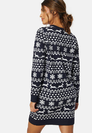 Xmas Snowflake LS Dress