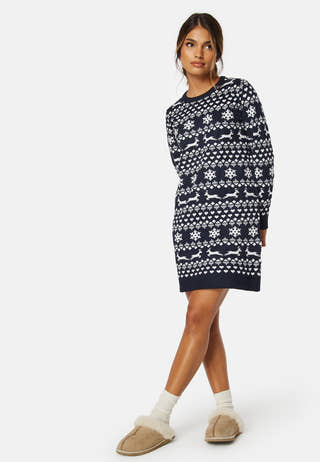 Xmas Snowflake LS Dress