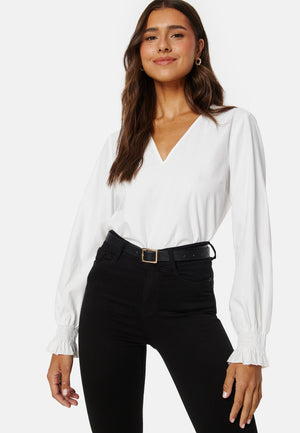 Allie LS Smock Blouse