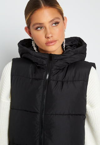 PCBEE New Long Puffer Vest