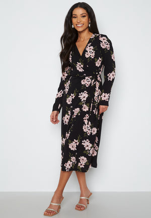 Catalina LS Wrap Dress