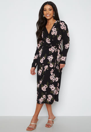 Catalina LS Wrap Dress