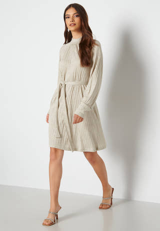 Dalilah LS Belt Dress