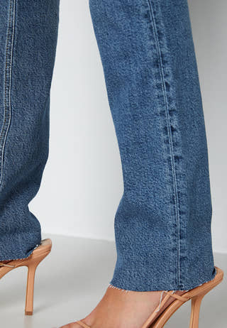 Eda HW Straight Jeans