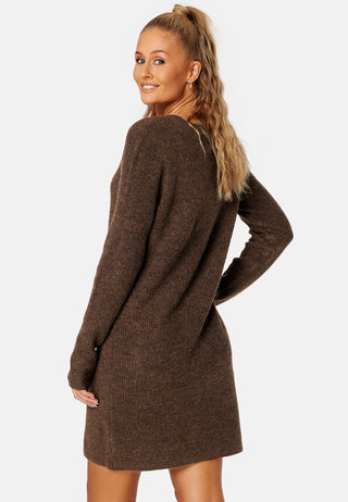 Ellen V-neck Knit Dress