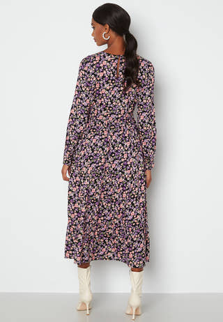 Ellia LS Midi Dress