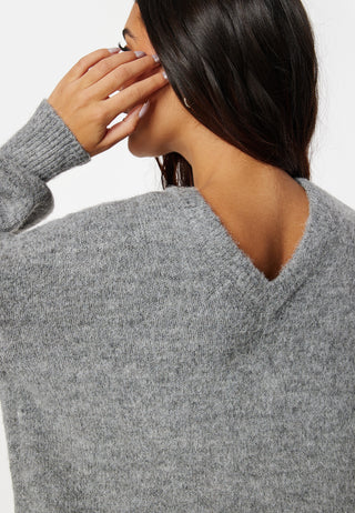 Fea LS V-Neck Knit Dress