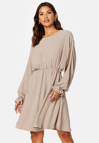 Flore LS O Neck Dress